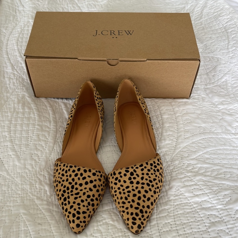 New in the box! J crew flats size 9